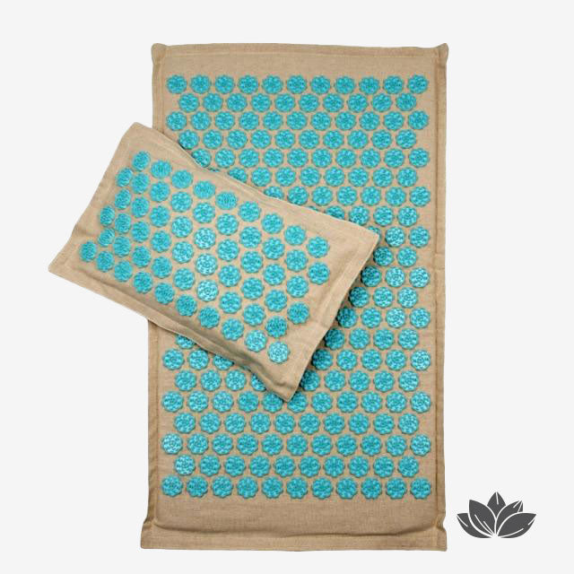 Kit d'Acupression Fleur de Lotus (Tapis et Coussin)