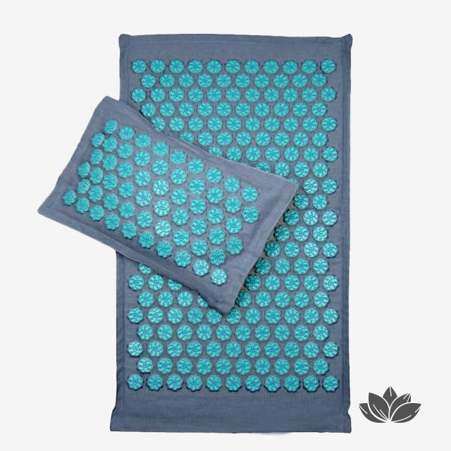 Kit d'Acupression Fleur de Lotus (Tapis et Coussin)